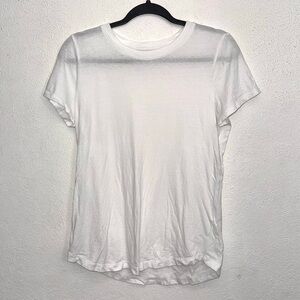 Madewell Basic White Crewneck Tee Size Small